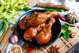 卤鸡腿