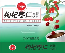 枸杞枣仁固体饮料