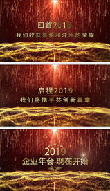 2019企业年会开场通用