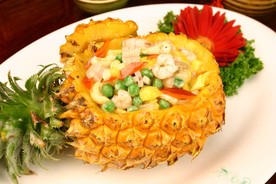 菠萝虾仁