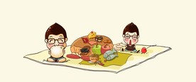 手绘小吃货