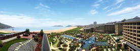 房地产海景楼盘全景