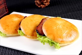 肉夹馍 美食 食品 烹饪  饮