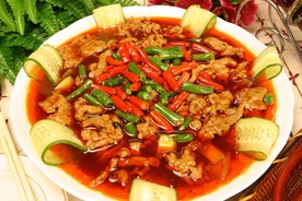 尖椒牛柳
