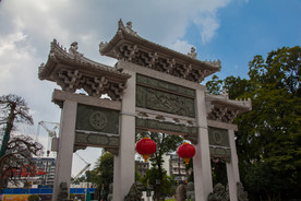 绳金塔风光
