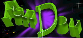 奋斗3D字母