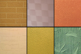 硅藻泥施工喷绘图样