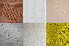 硅藻泥喷绘施工图样