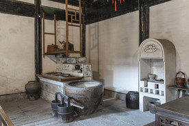 灶台 厨房 鲁迅祖居 水缸