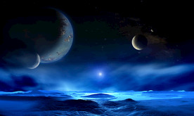 宇宙星空 装饰画 星空背景墙