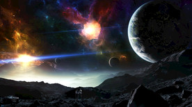 宇宙星空 装饰画 星空背景墙