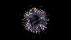 火焰炫彩烟花爆炸视频