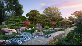 景观建筑效果图