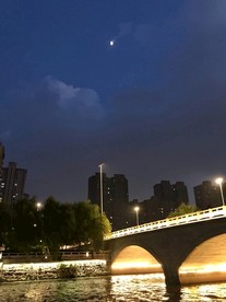 运河夜景 常州夜景 常州 南港