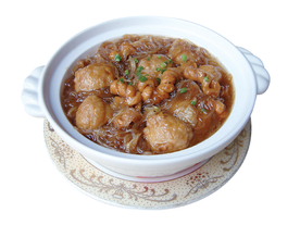 白菜丸子煲