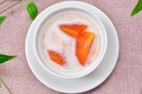 牛奶炖木瓜