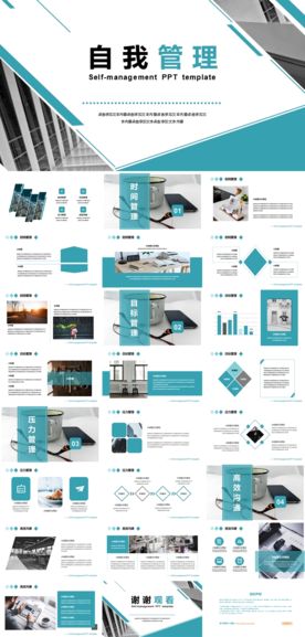 PPT模版商务团队介绍工作党革