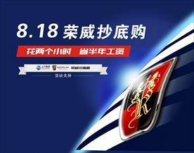 上汽荣威团购会logo背景