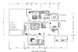 地下跃平面布置图