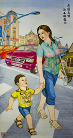 交通文明从小做起