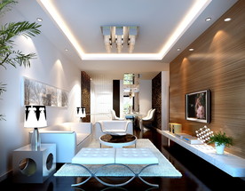 客厅模型 室内模型 客厅家具