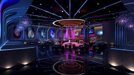 餐厅模型 工装模型 酒店 餐饮