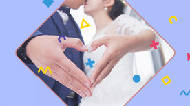 时尚绚丽婚礼开场AE模板
