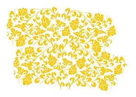 背景花边花纹
