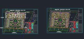 村庄安置新区平面图