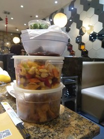 盒子里的美食