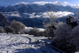 雪山美景