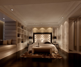 室内模型 酒店客房 卧室模型