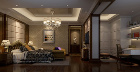 室内模型 酒店客房 卧室模型