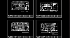 娱乐等行业装饰图CAD结构图