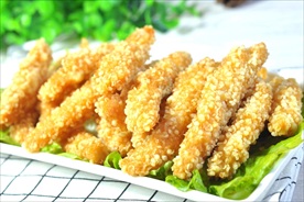 雪花鸡柳 鸡柳 炸鸡柳 炸鸡