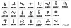 智能马桶产品特点标识