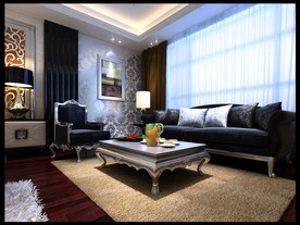 欧式卧室 卧室模型 床模型