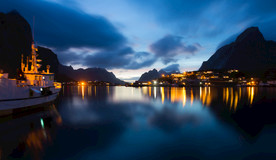 美丽的夜景