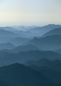 群山美景