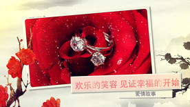 古典 唯美 浪漫 婚礼 AE模