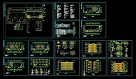 建筑楼房cad图纸