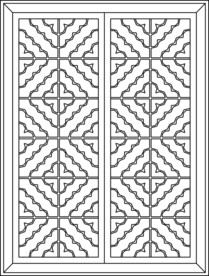 古建花纹 镂空花纹 花纹图案