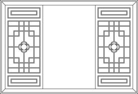 古建花纹 镂空花纹 花纹图案