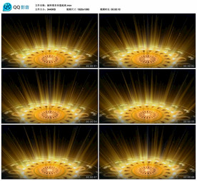 旋转观音坐莲底座 舞台背景视频