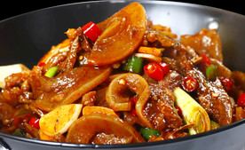 干锅牛肉