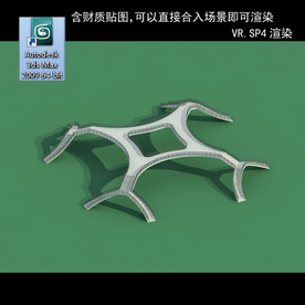 桥 拱桥 桥模型 3D桥模型