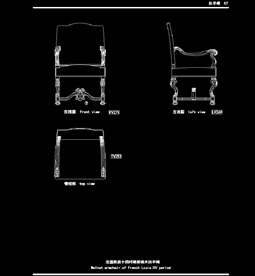 欧式家具施工图家装CAD图纸