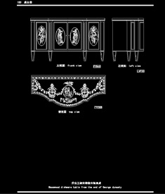 欧式家具施工图家装CAD图纸