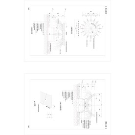 CAD公园绿化 桥路 道路绿化