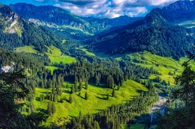 美丽的大山风景